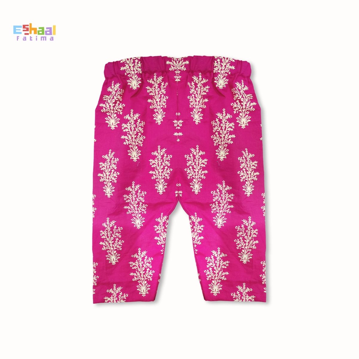 Shocking pink baby frock. - Eshaal Fatima