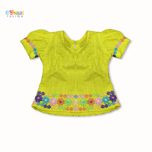 Baby Yellow Dress. - Eshaal Fatima