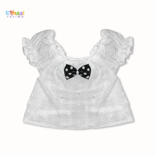 Baby Ruffle Puff Shirt & Skirt - Eshaal Fatima